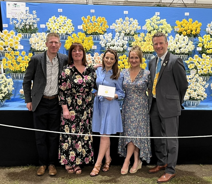 Pictured: Adam Taylor. Rebecca Brookhouse, Charlotte Daubney, Sam Buffin and Ian Clark